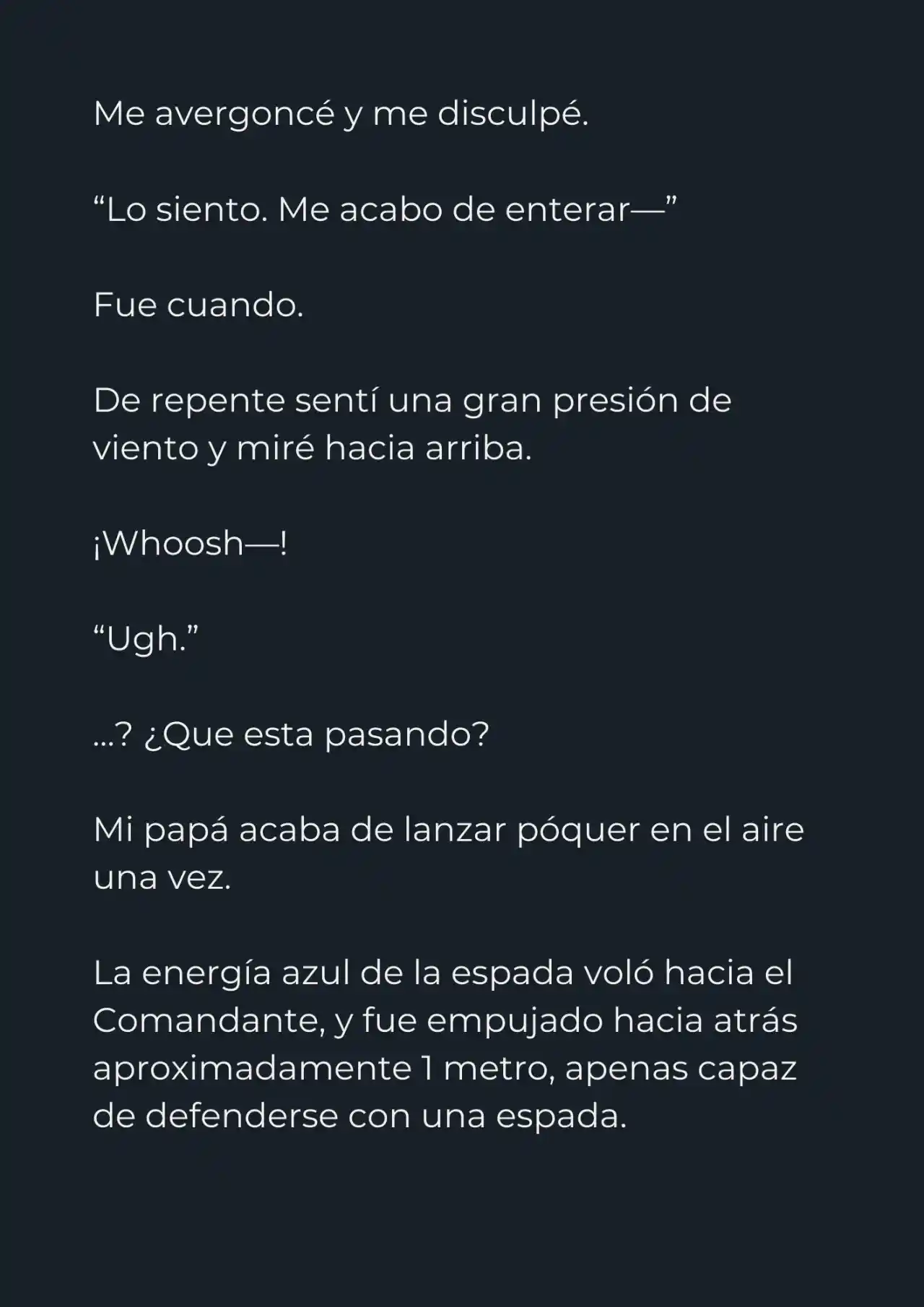 Mi Papá Esconde Su Poder (Novela) - Capítulo 4 - Página 3 - LectorTMOo