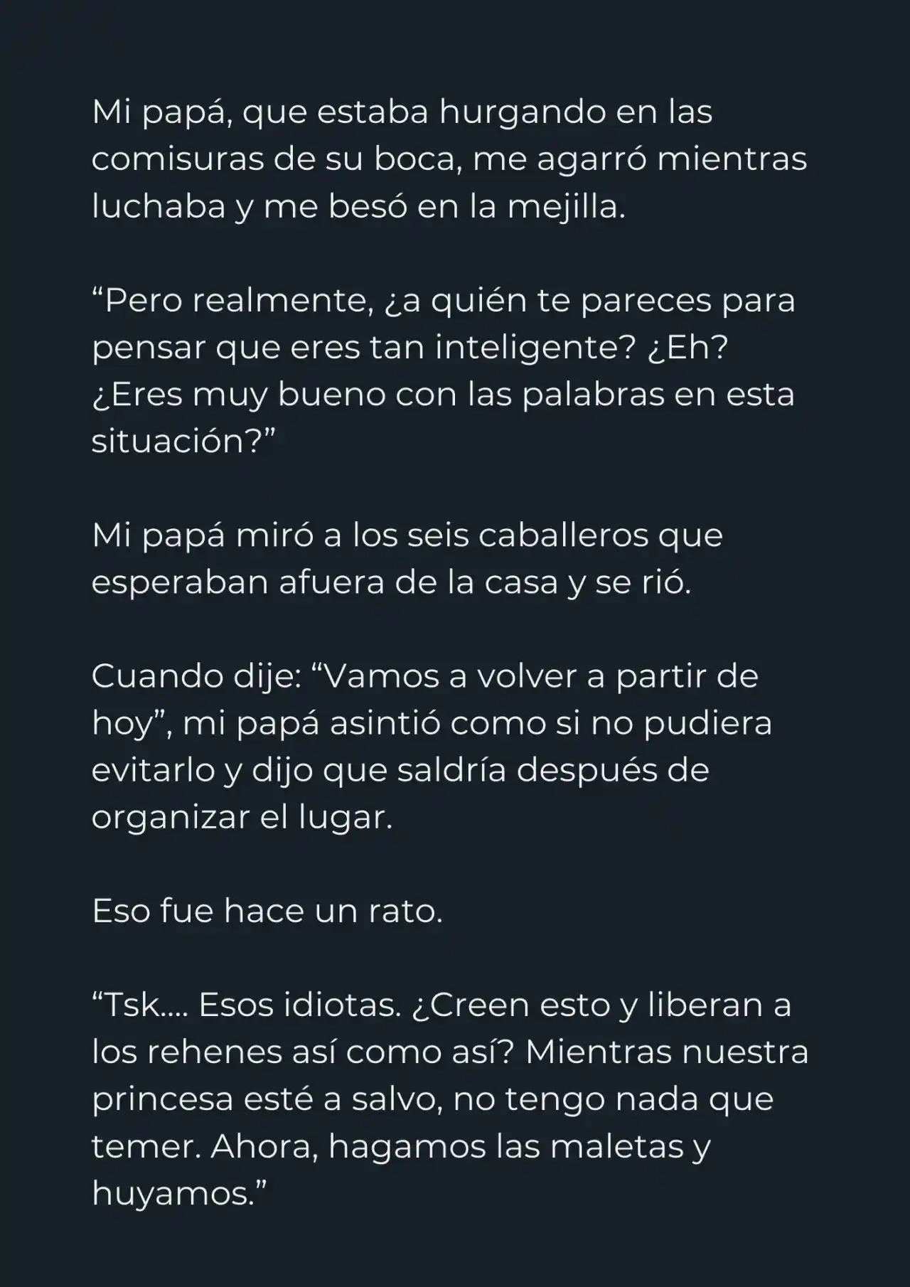 Mi Papá Esconde Su Poder (Novela) - Capítulo 4 - Página 12 - LectorTMOo