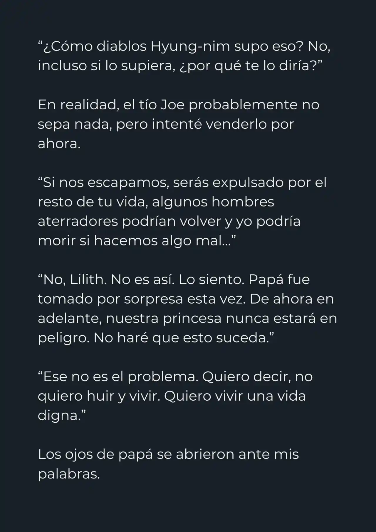 Mi Papá Esconde Su Poder (Novela) - Capítulo 4 - Página 16 - LectorTMOo