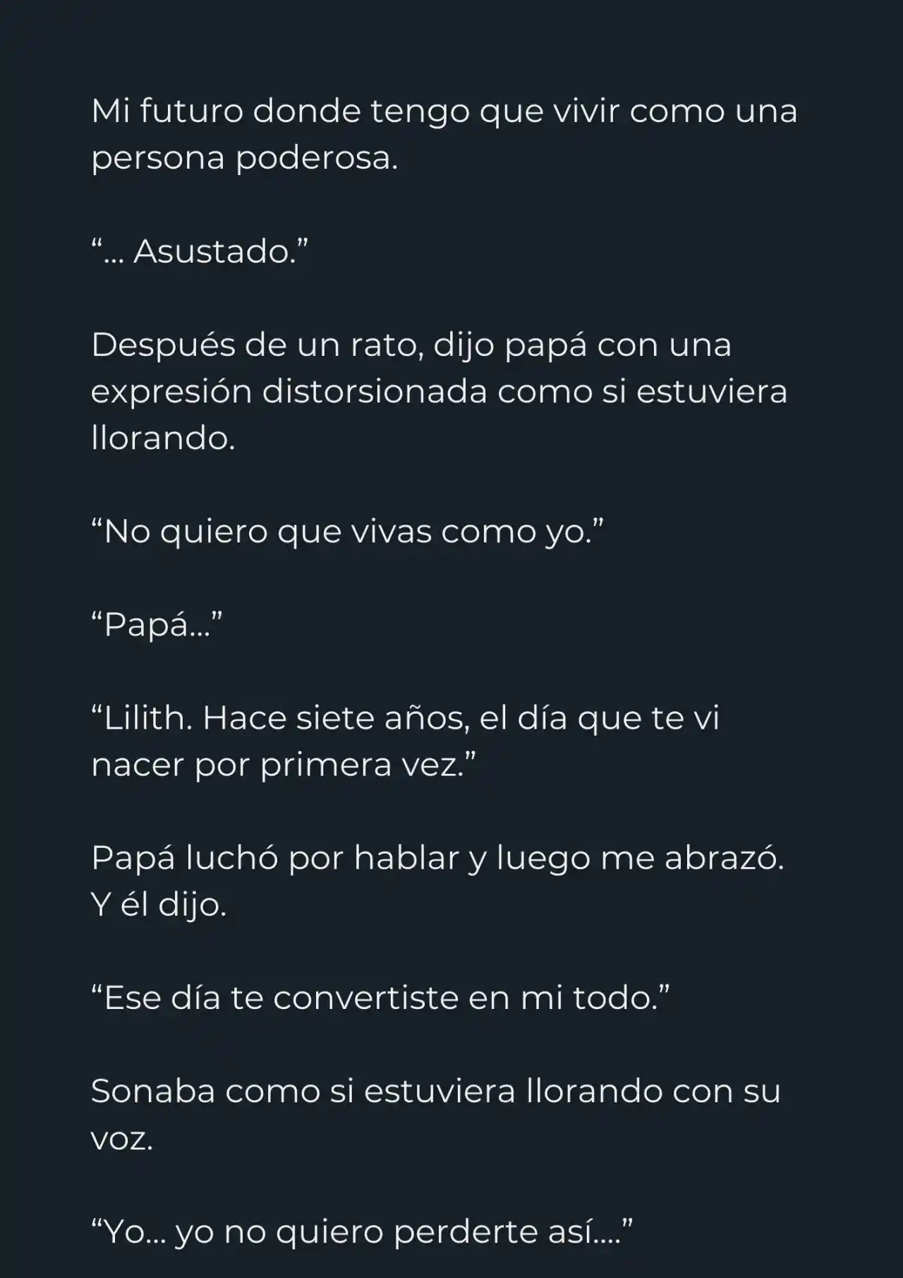 Mi Papá Esconde Su Poder (Novela) - Capítulo 4 - Página 21 - LectorTMOo