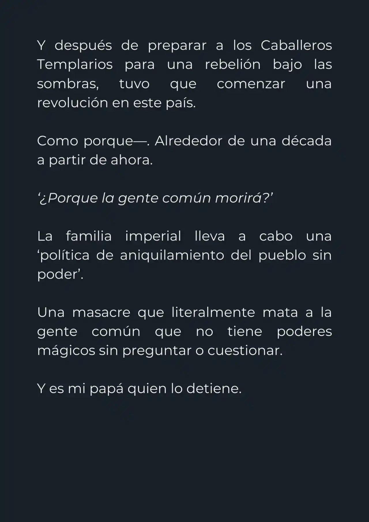 Mi Papá Esconde Su Poder (Novela) - Capítulo 5 - Página 3 - LectorTMOo