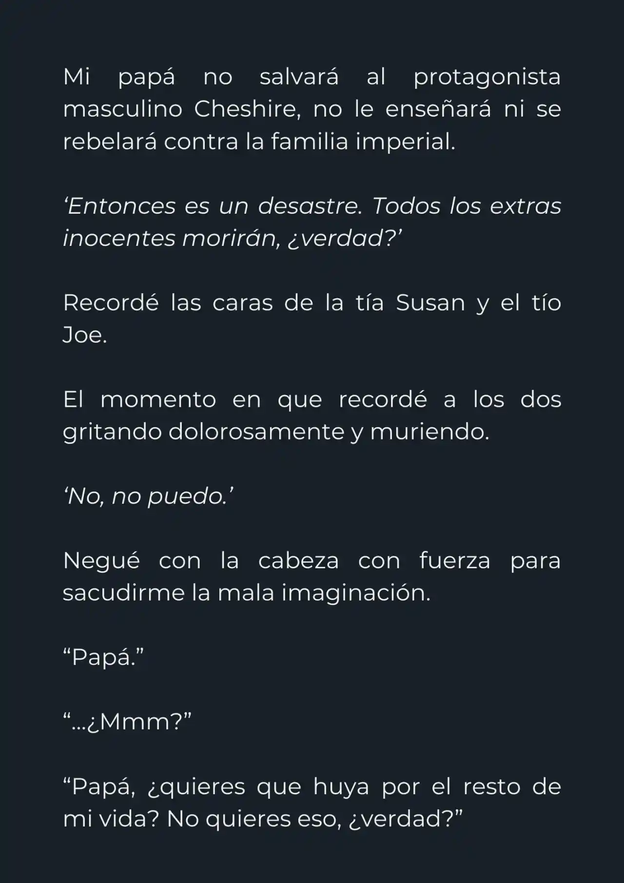 Mi Papá Esconde Su Poder (Novela) - Capítulo 5 - Página 5 - LectorTMOo