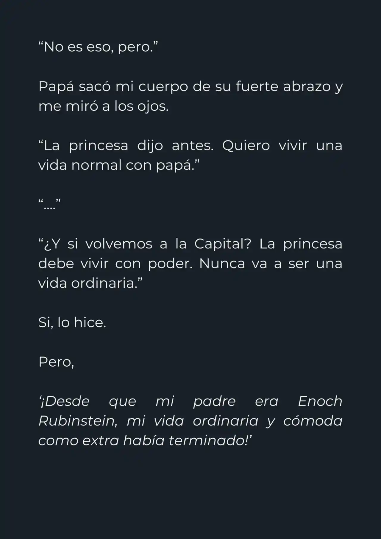 Mi Papá Esconde Su Poder (Novela) - Capítulo 5 - Página 6 - LectorTMOo