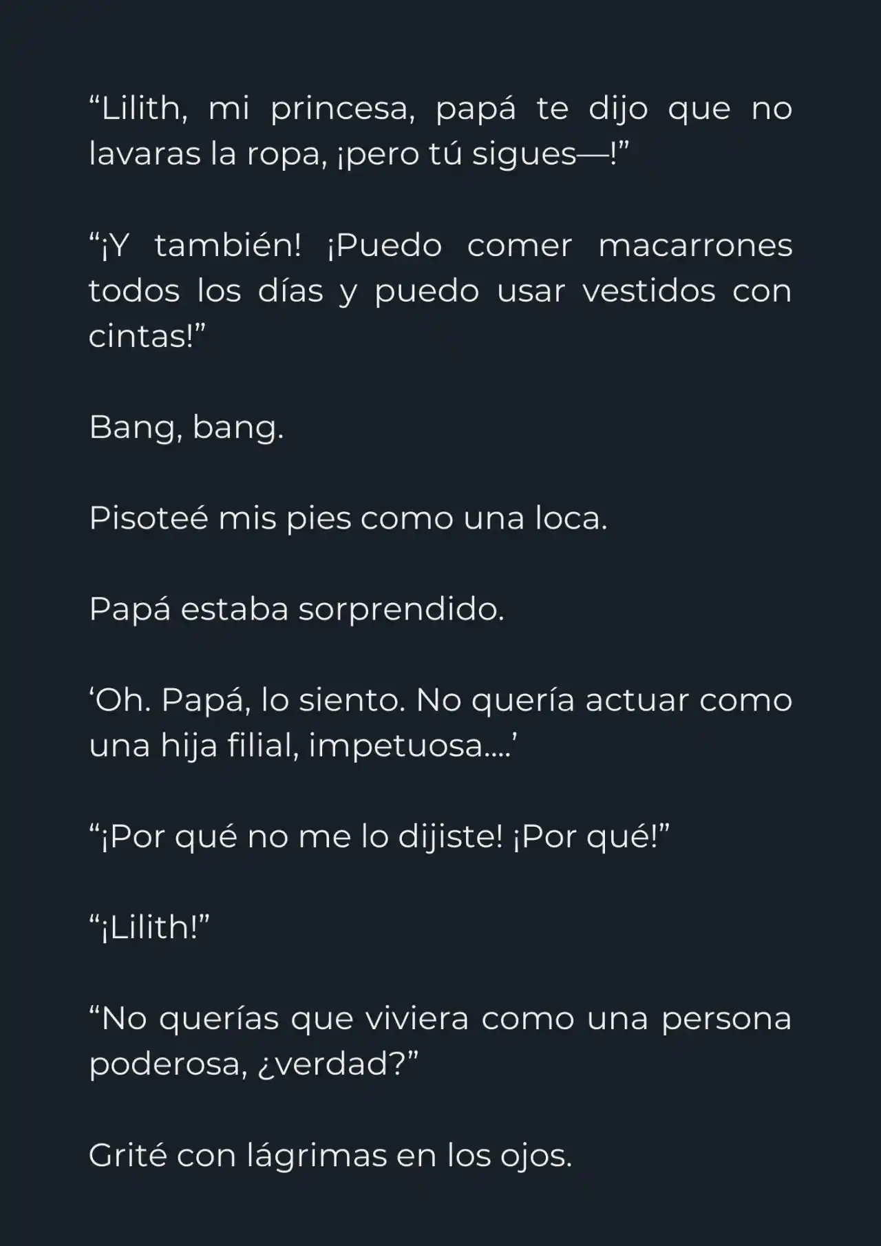Mi Papá Esconde Su Poder (Novela) - Capítulo 5 - Página 8 - LectorTMOo