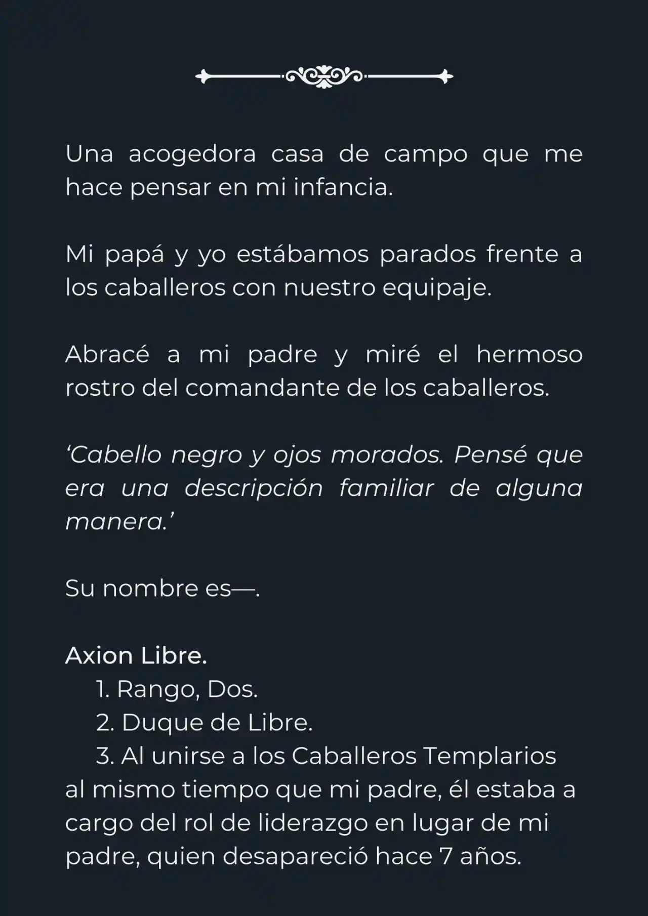 Mi Papá Esconde Su Poder (Novela) - Capítulo 5 - Página 11 - LectorTMOo