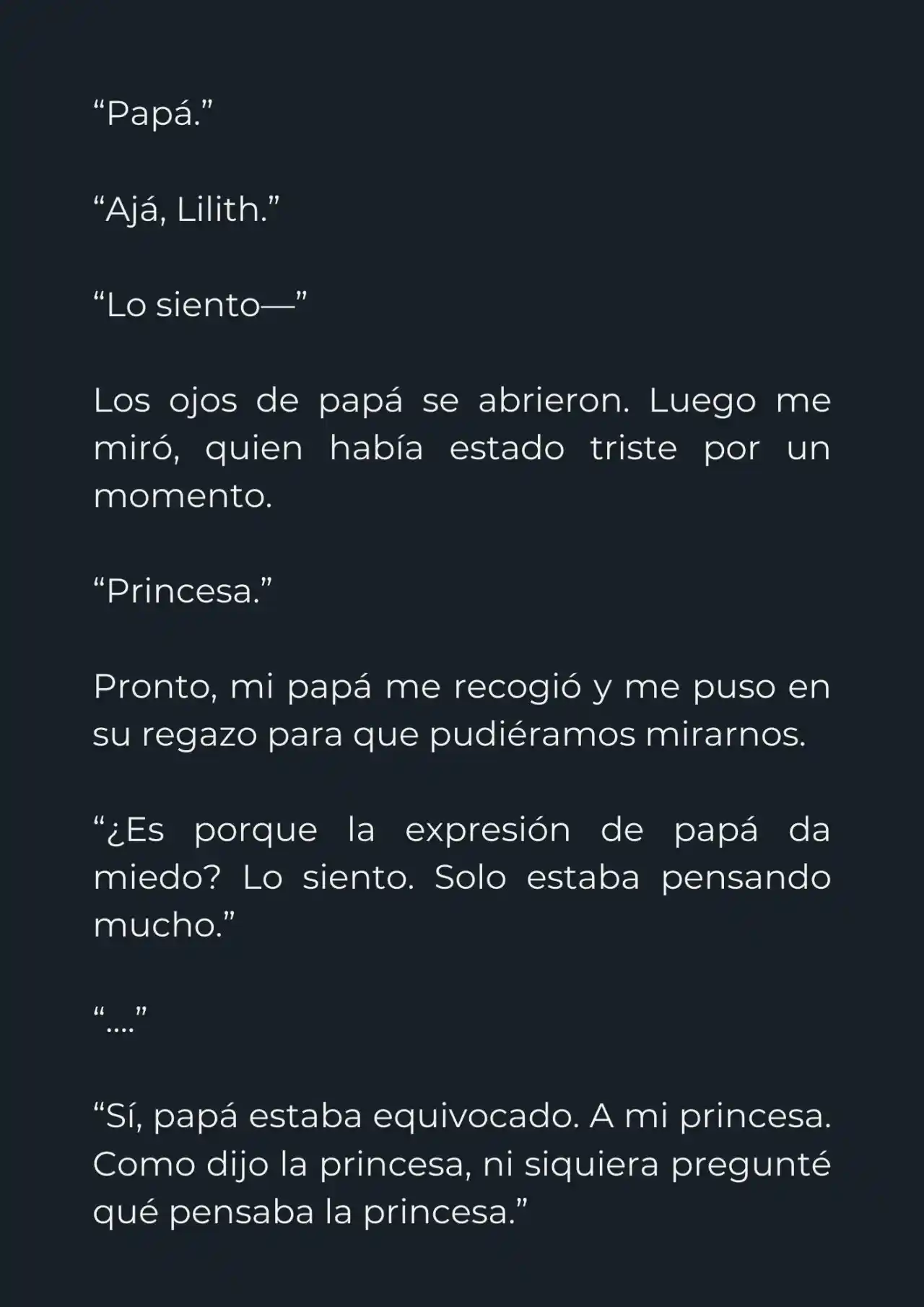 Mi Papá Esconde Su Poder (Novela) - Capítulo 5 - Página 16 - LectorTMOo