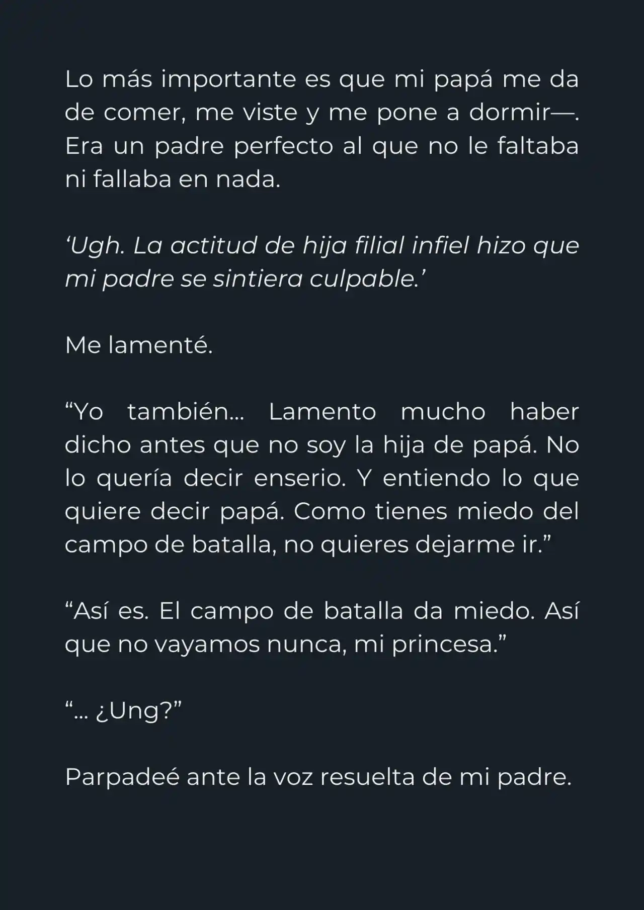 Mi Papá Esconde Su Poder (Novela) - Capítulo 5 - Página 18 - LectorTMOo