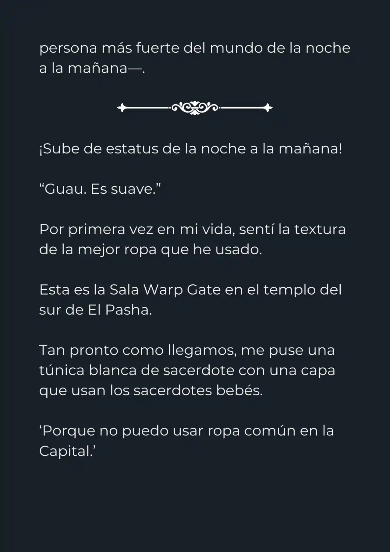 Mi Papá Esconde Su Poder (Novela) - Capítulo 6 - Página 6 - LectorTMOo