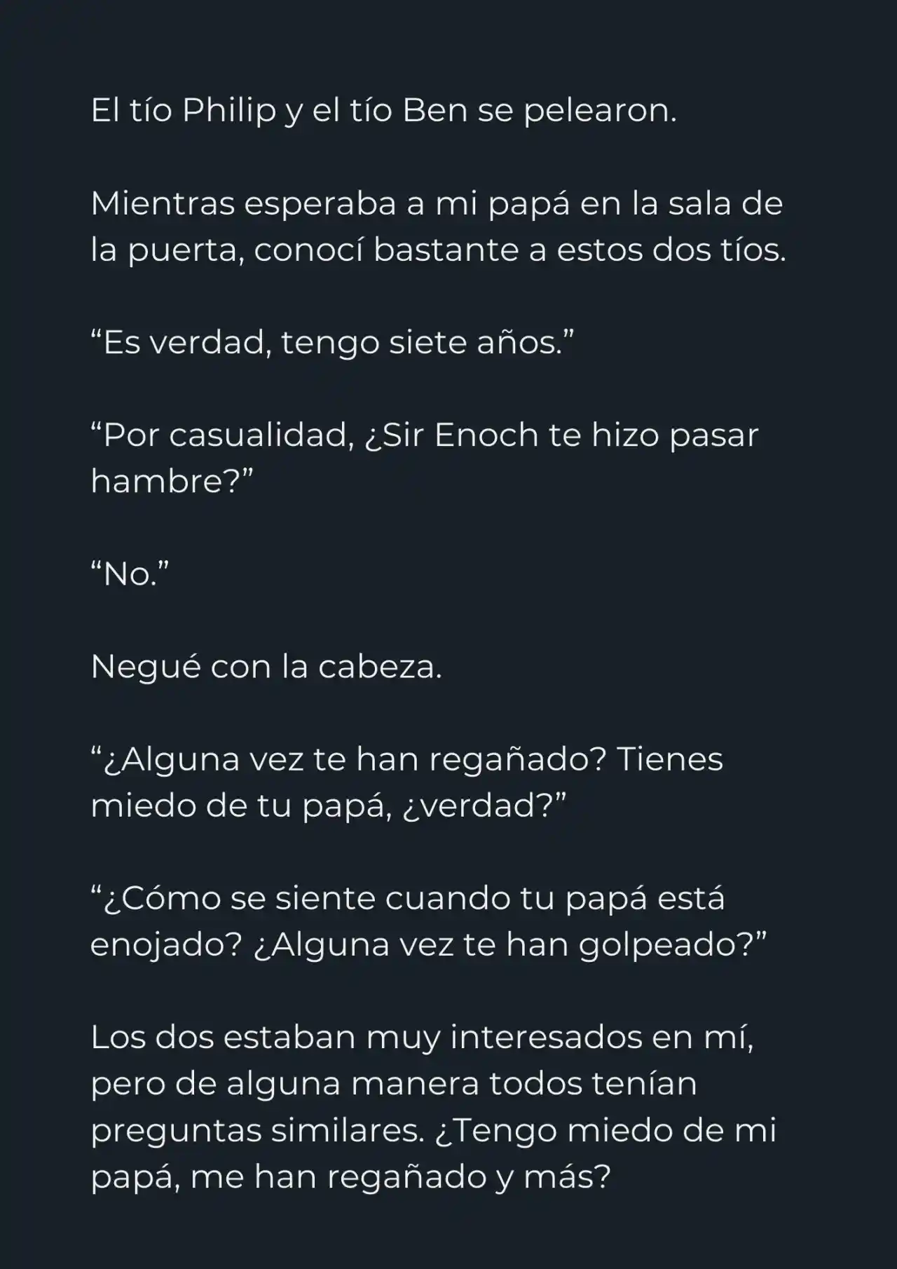 Mi Papá Esconde Su Poder (Novela) - Capítulo 6 - Página 8 - LectorTMOo