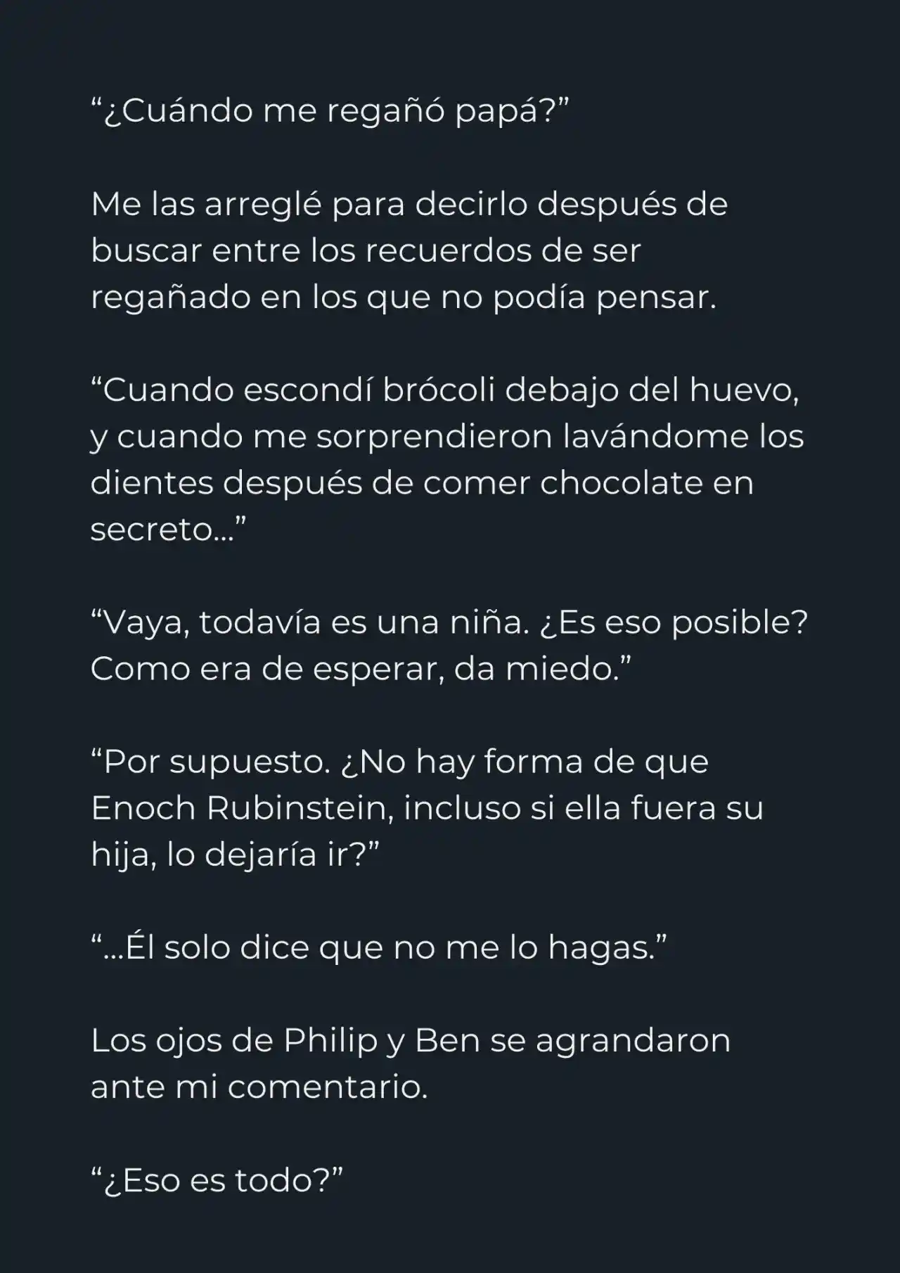 Mi Papá Esconde Su Poder (Novela) - Capítulo 6 - Página 9 - LectorTMOo