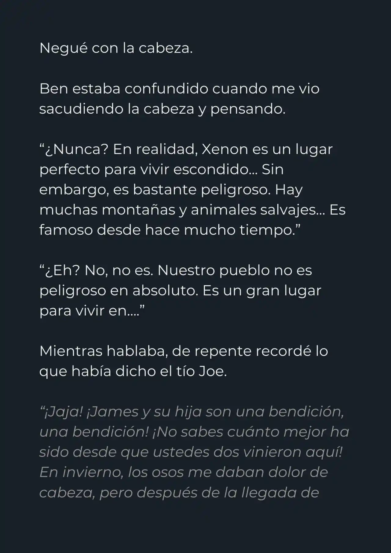 Mi Papá Esconde Su Poder (Novela) - Capítulo 6 - Página 11 - LectorTMOo