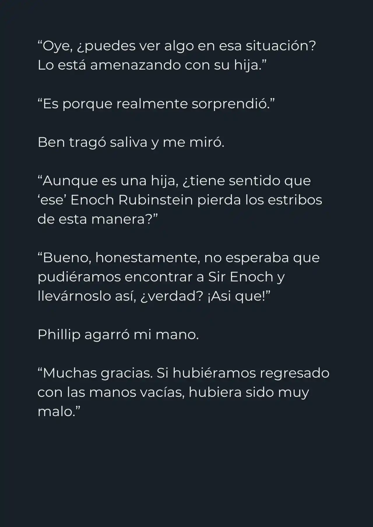 Mi Papá Esconde Su Poder (Novela) - Capítulo 6 - Página 14 - LectorTMOo