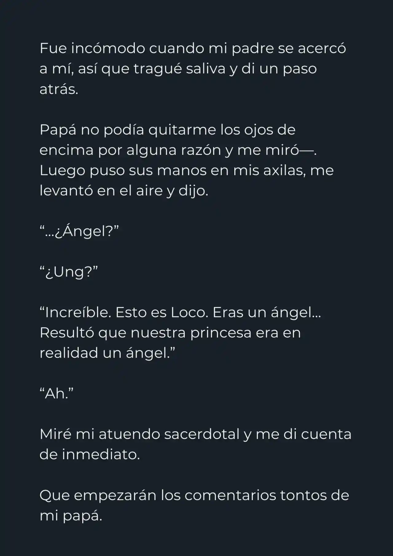 Mi Papá Esconde Su Poder (Novela) - Capítulo 6 - Página 18 - LectorTMOo