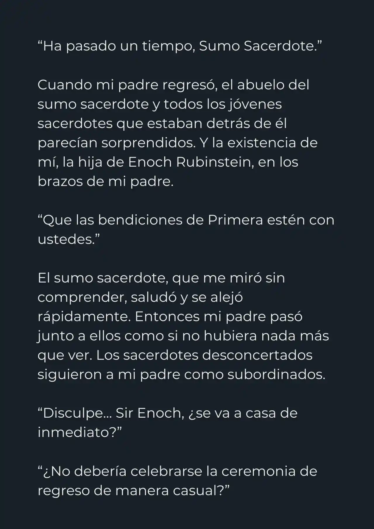 Mi Papá Esconde Su Poder (Novela) - Capítulo 7 - Página 4 - LectorTMOo