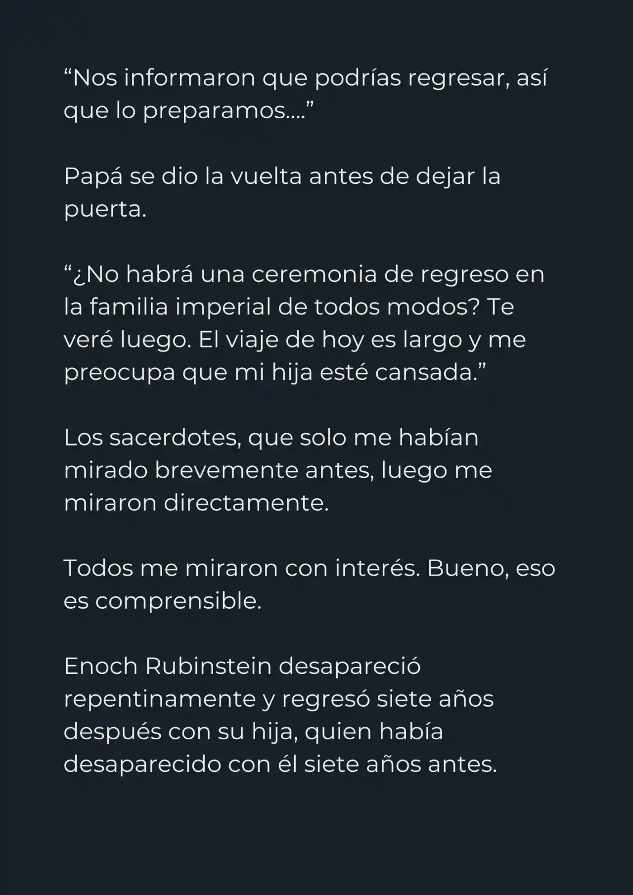 Mi Papá Esconde Su Poder (Novela) - Capítulo 7 - Página 5 - LectorTMOo
