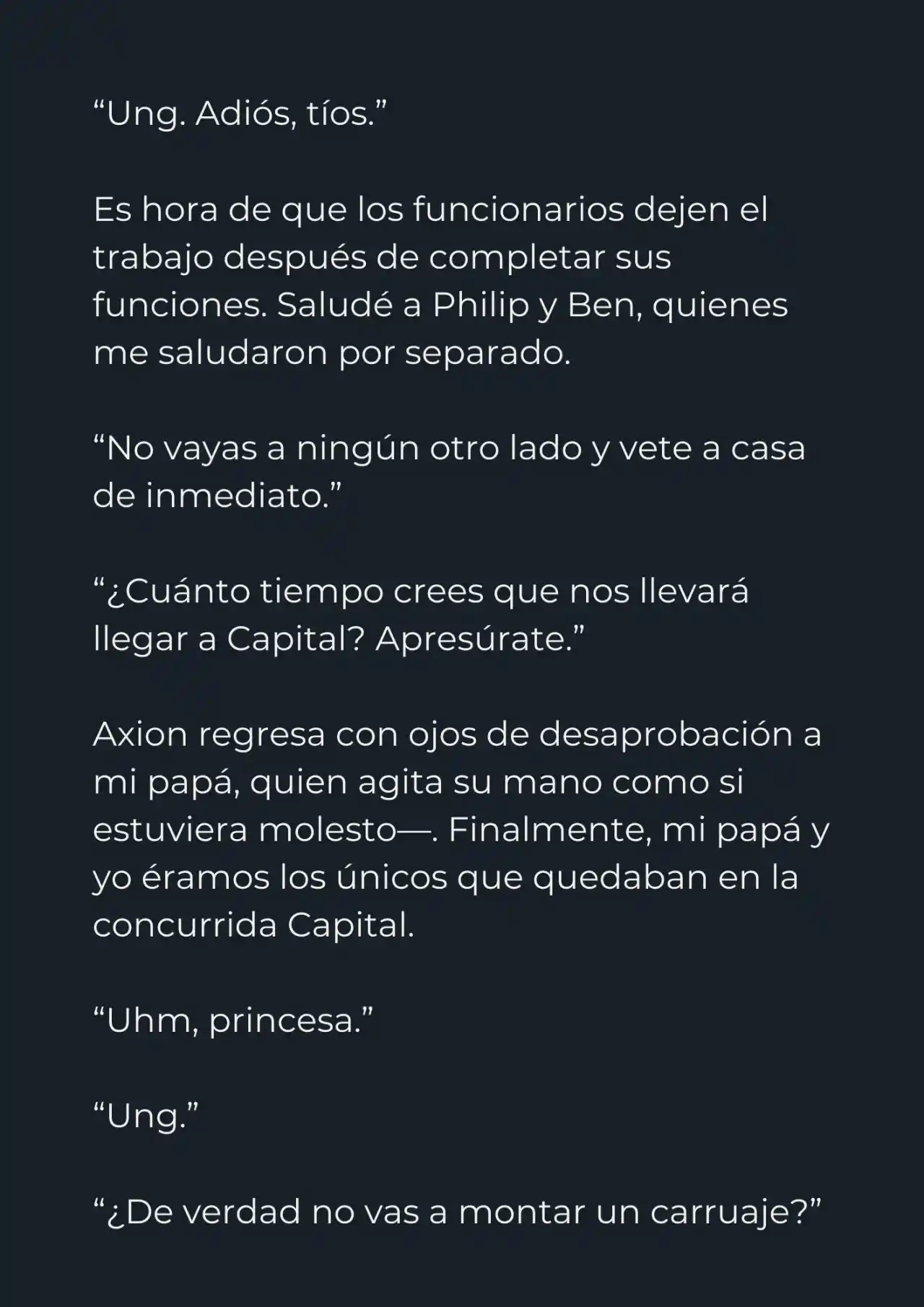 Mi Papá Esconde Su Poder (Novela) - Capítulo 7 - Página 8 - LectorTMOo