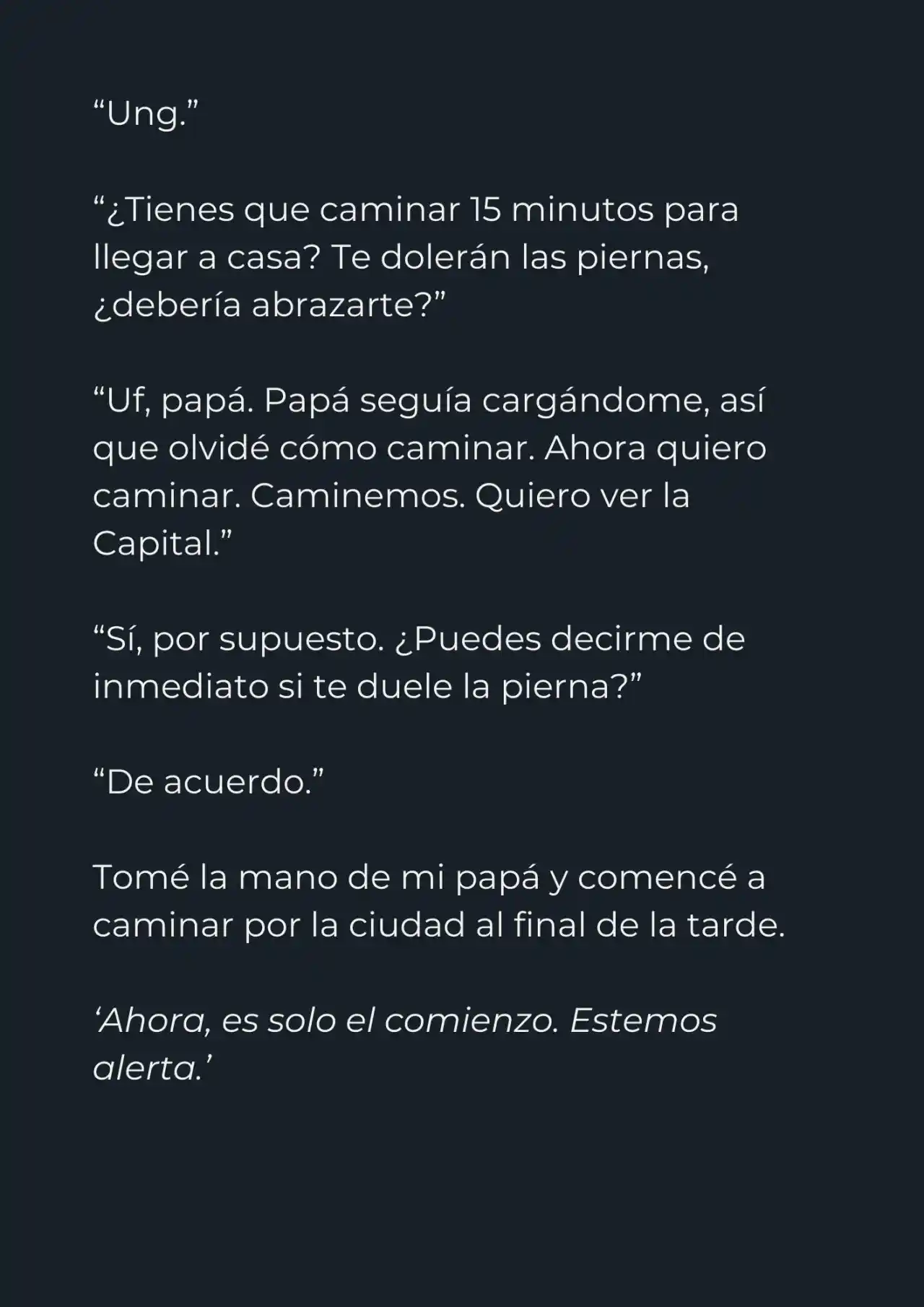 Mi Papá Esconde Su Poder (Novela) - Capítulo 7 - Página 9 - LectorTMOo