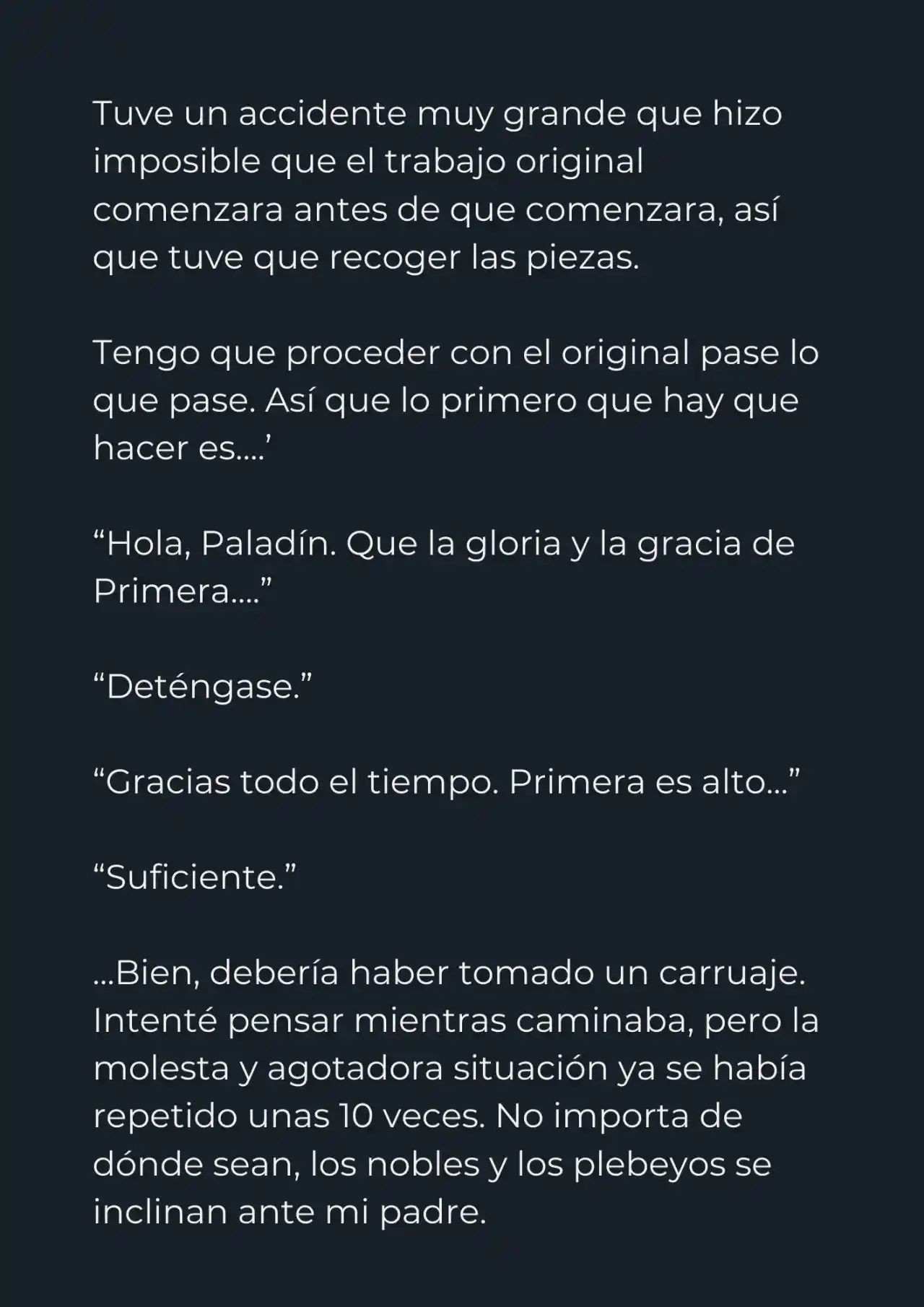 Mi Papá Esconde Su Poder (Novela) - Capítulo 7 - Página 10 - LectorTMOo