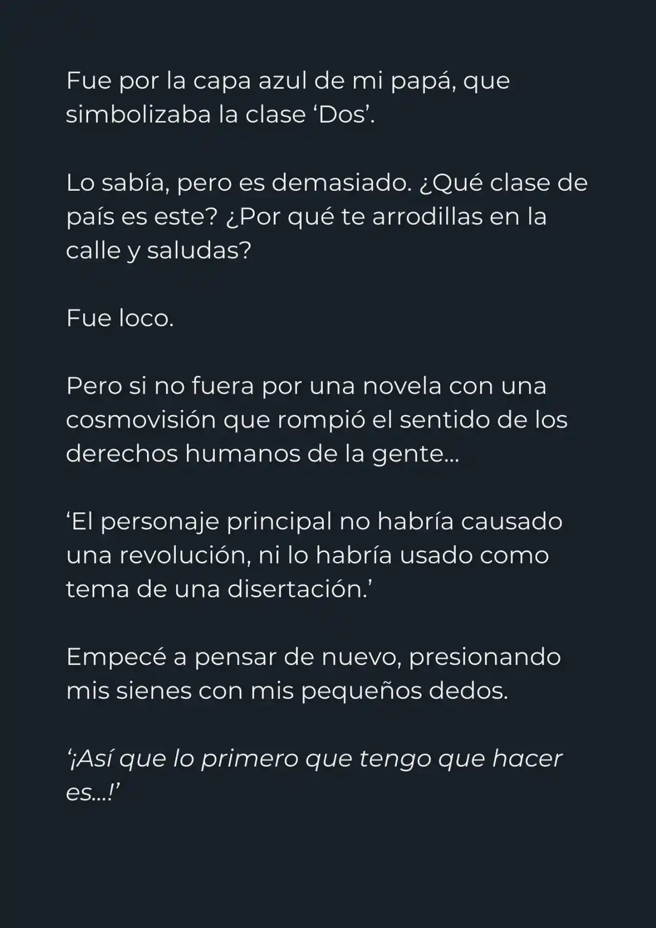 Mi Papá Esconde Su Poder (Novela) - Capítulo 7 - Página 11 - LectorTMOo