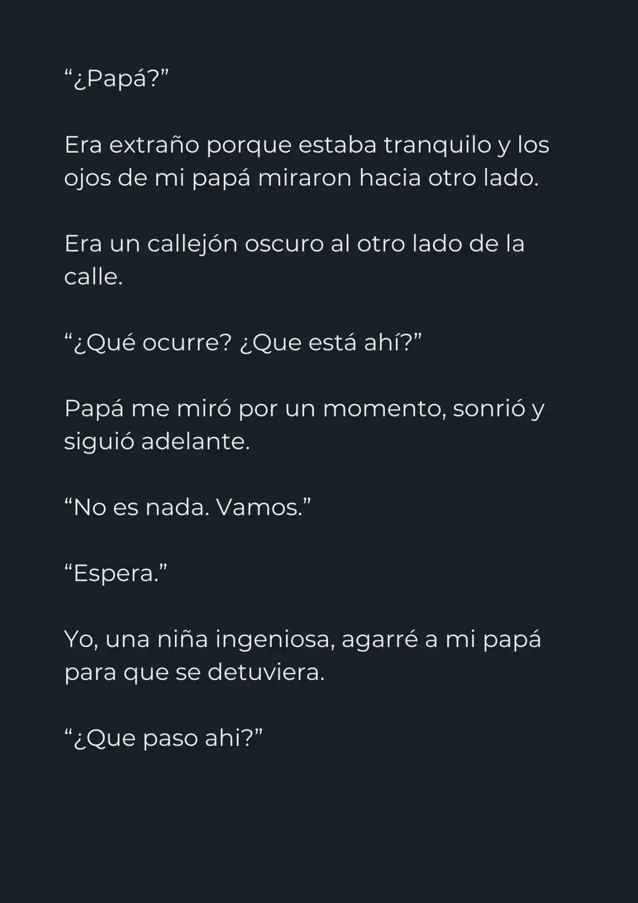 Mi Papá Esconde Su Poder (Novela) - Capítulo 7 - Página 14 - LectorTMOo