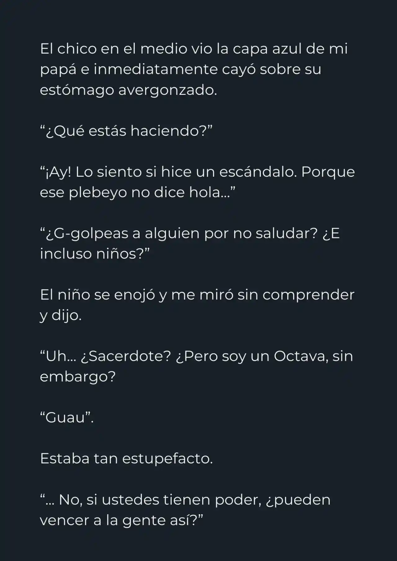 Mi Papá Esconde Su Poder (Novela) - Capítulo 7 - Página 18 - LectorTMOo