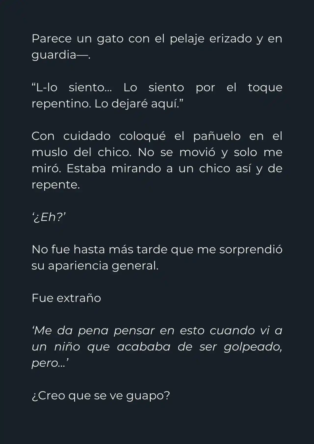 Mi Papá Esconde Su Poder (Novela) - Capítulo 7 - Página 23 - LectorTMOo