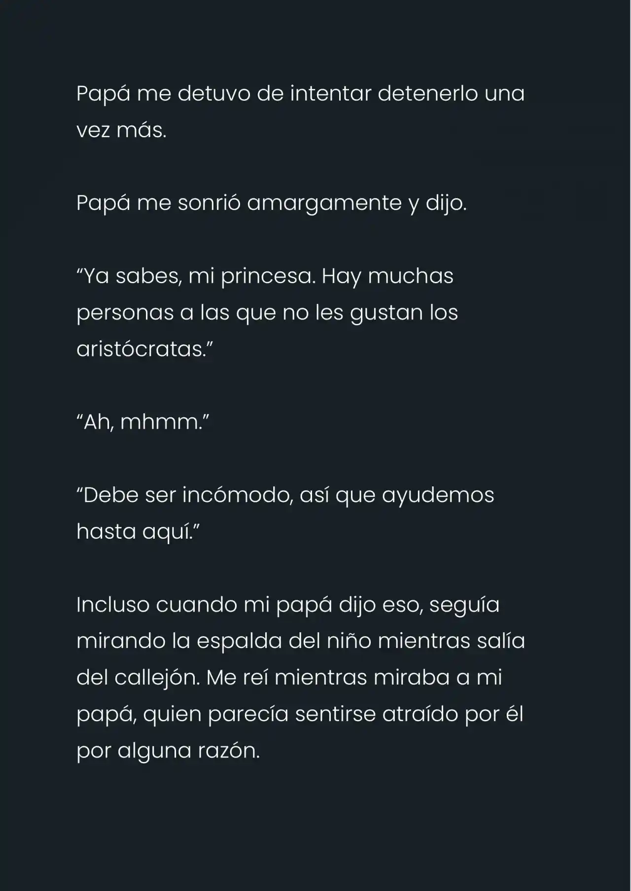 Mi Papá Esconde Su Poder (Novela) - Capítulo 8 - Página 6 - LectorTMOo