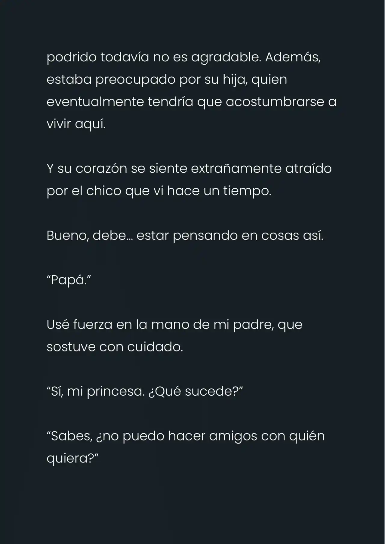 Mi Papá Esconde Su Poder (Novela) - Capítulo 8 - Página 8 - LectorTMOo