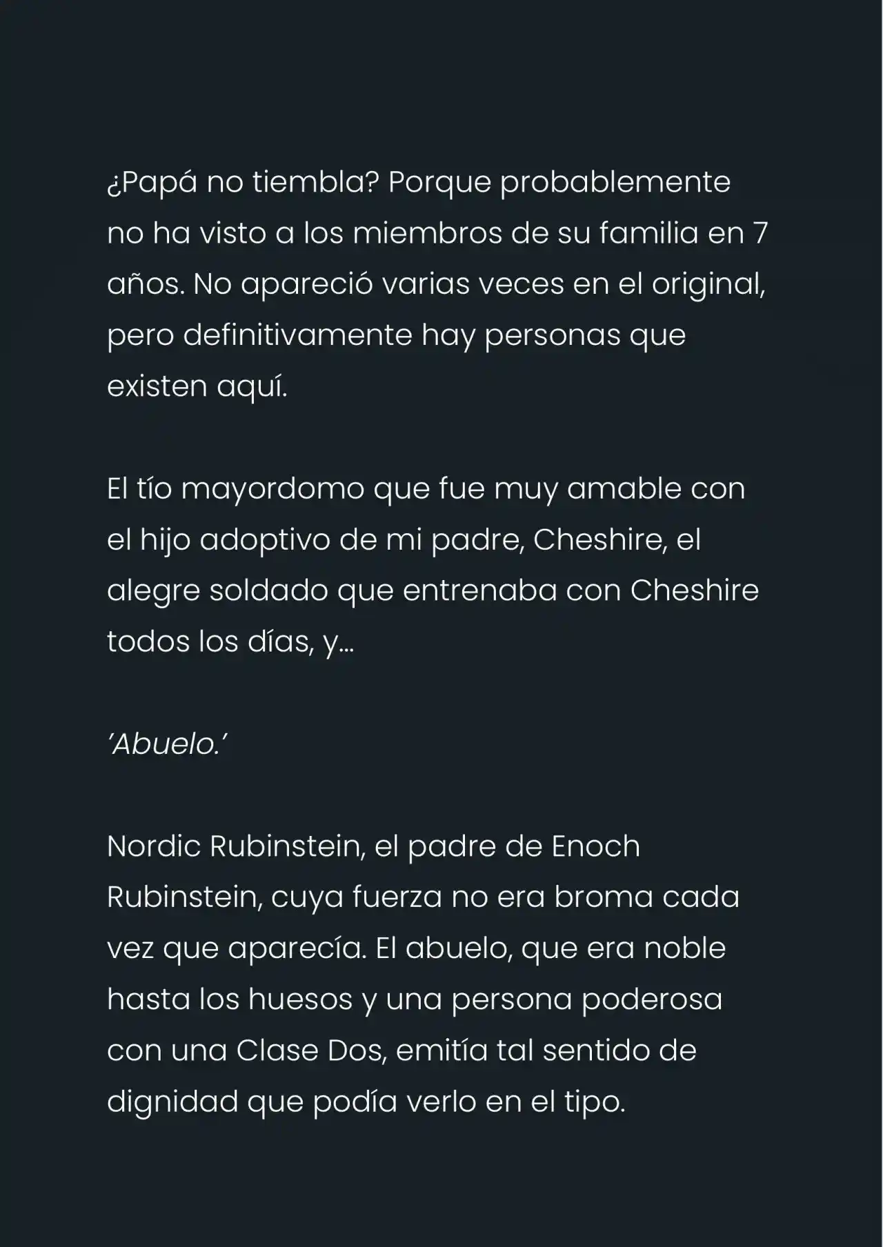 Mi Papá Esconde Su Poder (Novela) - Capítulo 9 - Página 4 - LectorTMOo