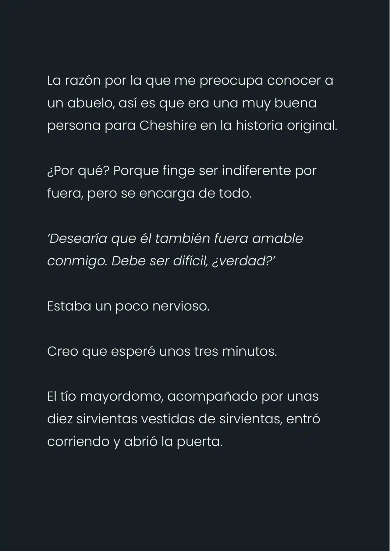 Mi Papá Esconde Su Poder (Novela) - Capítulo 9 - Página 5 - LectorTMOo