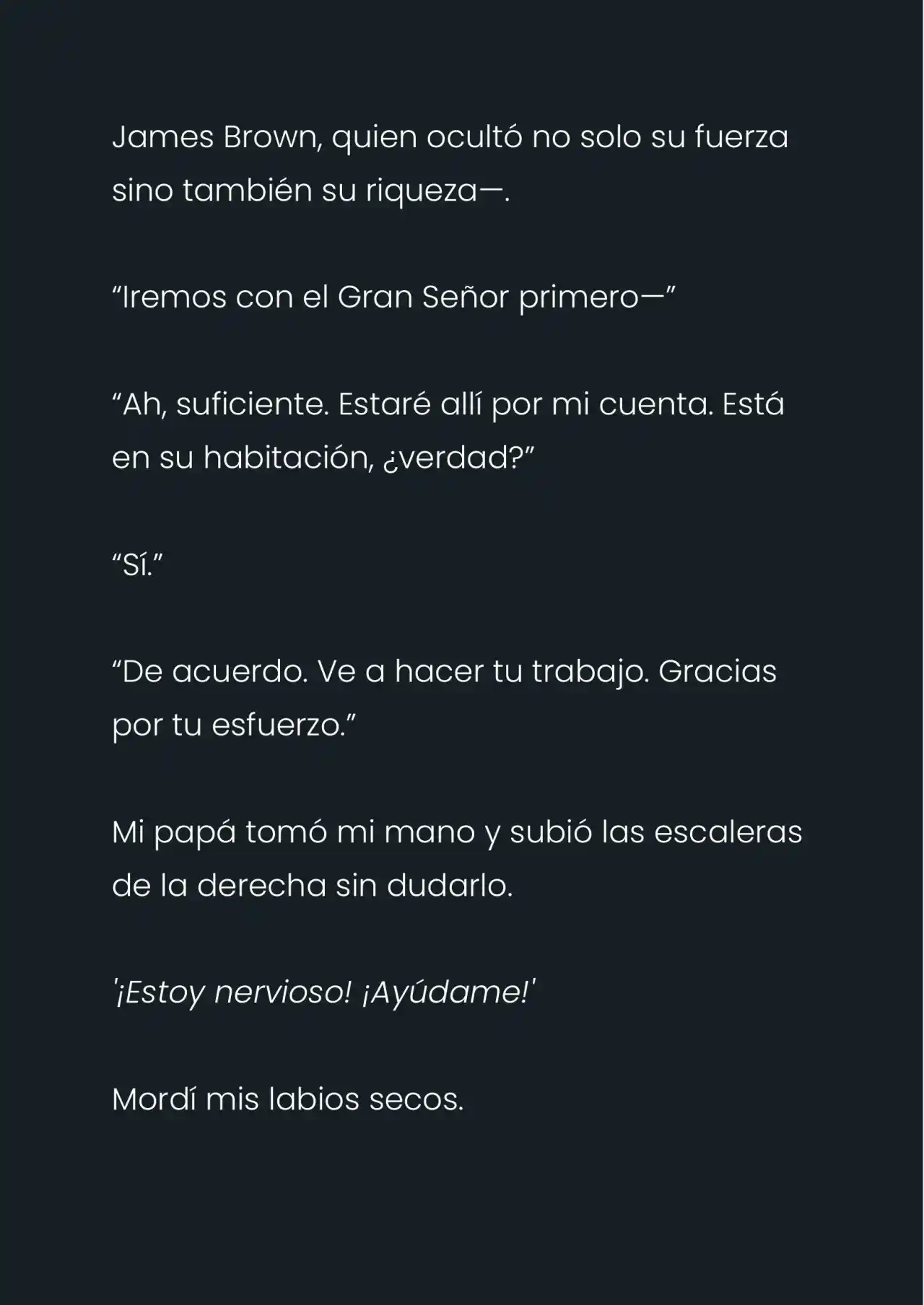 Mi Papá Esconde Su Poder (Novela) - Capítulo 9 - Página 14 - LectorTMOo
