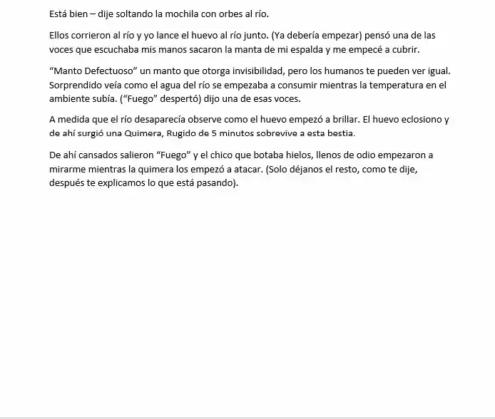 Mi Poder No Es Para Nada Destructivo (Novela) - Capítulo - Página 3 - LectorTMOo