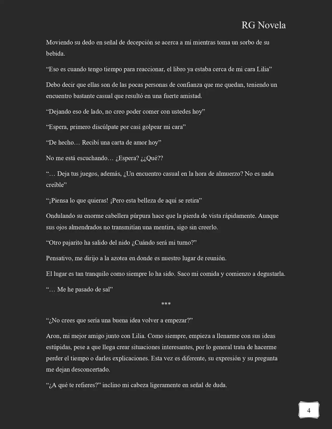 Mi Redención En Otro Mundo (Novela) - Capítulo  - Página 4 - LectorTMOo