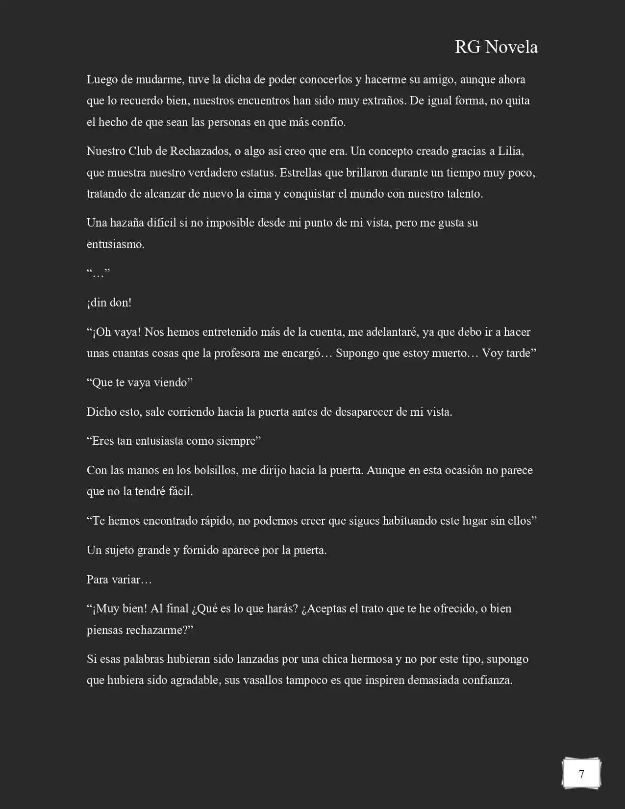 Mi Redención En Otro Mundo (Novela) - Capítulo  - Página 7 - LectorTMOo