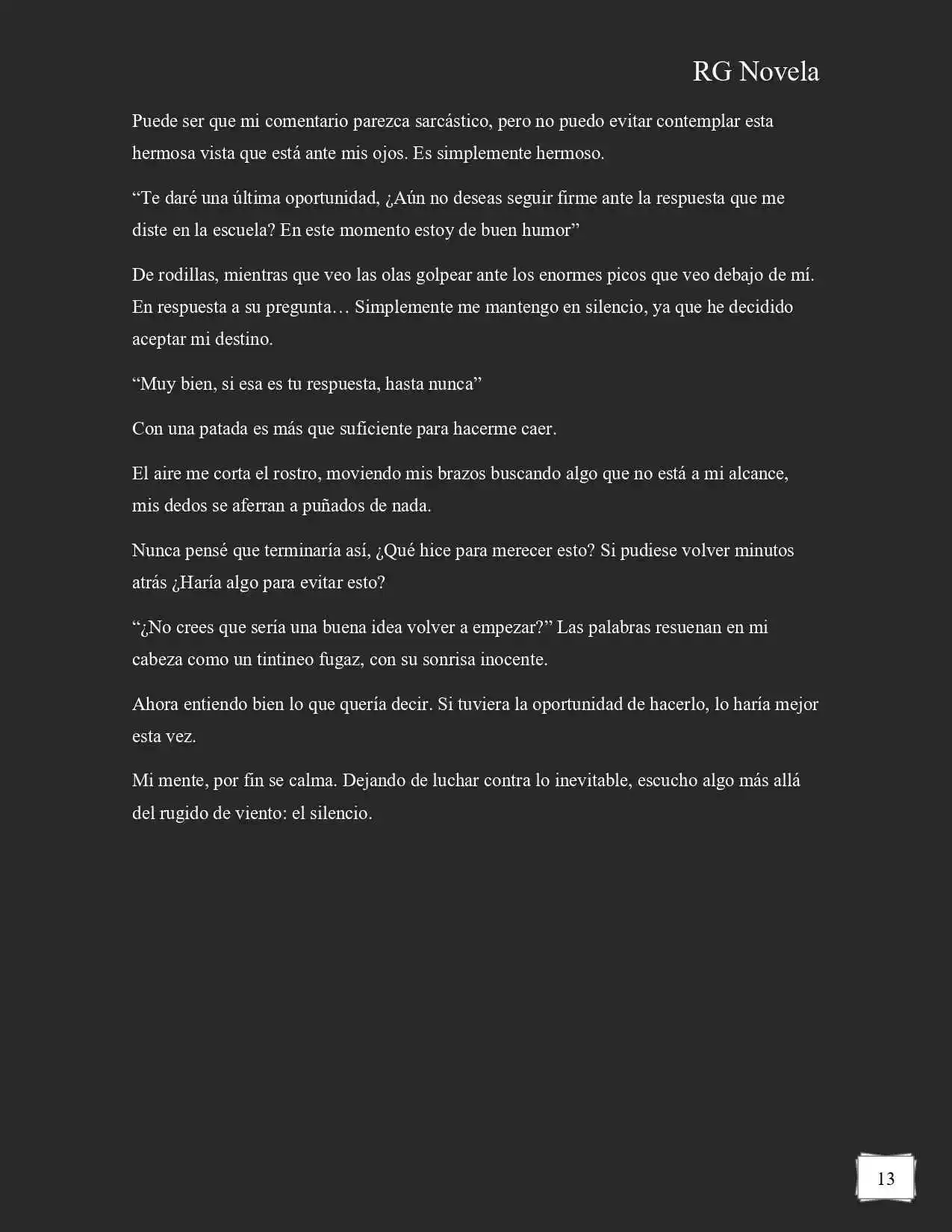 Mi Redención En Otro Mundo (Novela) - Capítulo  - Página 13 - LectorTMOo