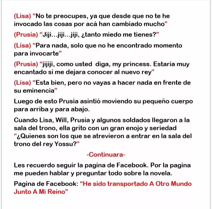 Mi Reino Fue Transportado A Otro Mundo (Novela) - Capítulo 126 - Página 8 - LectorTMOo
