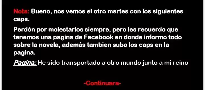 Mi Reino Fue Transportado A Otro Mundo (Novela) - Capítulo 134 - Página 8 - LectorTMOo