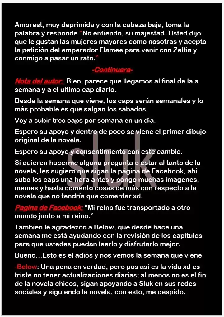 Mi Reino Fue Transportado A Otro Mundo (Novela) - Capítulo 185 - Página 8 - LectorTMOo