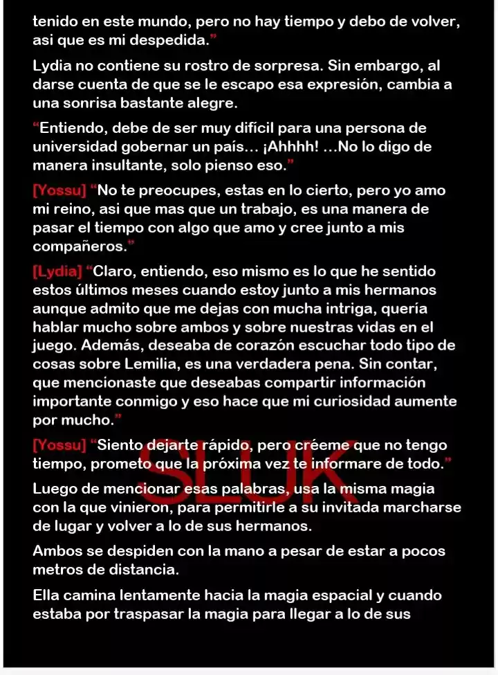 Mi Reino Fue Transportado A Otro Mundo (Novela) - Capítulo 234 - Página 8 - LectorTMOo