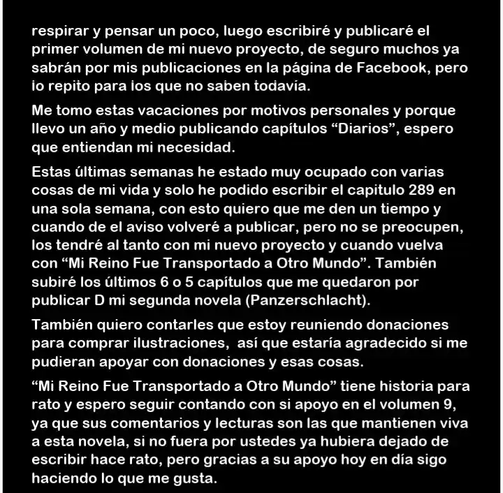 Mi Reino Fue Transportado A Otro Mundo (Novela) - Capítulo 265 - Página 18 - LectorTMOo