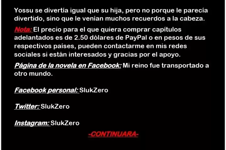 Mi Reino Fue Transportado A Otro Mundo (Novela) - Capítulo 281.10 - Página 9 - LectorTMOo