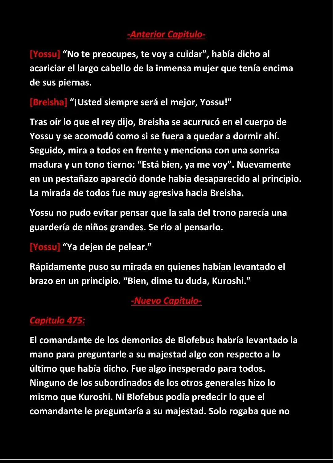 Mi Reino Fue Transportado A Otro Mundo (Novela) - Capítulo 475 - Página 2 - LectorTMOo