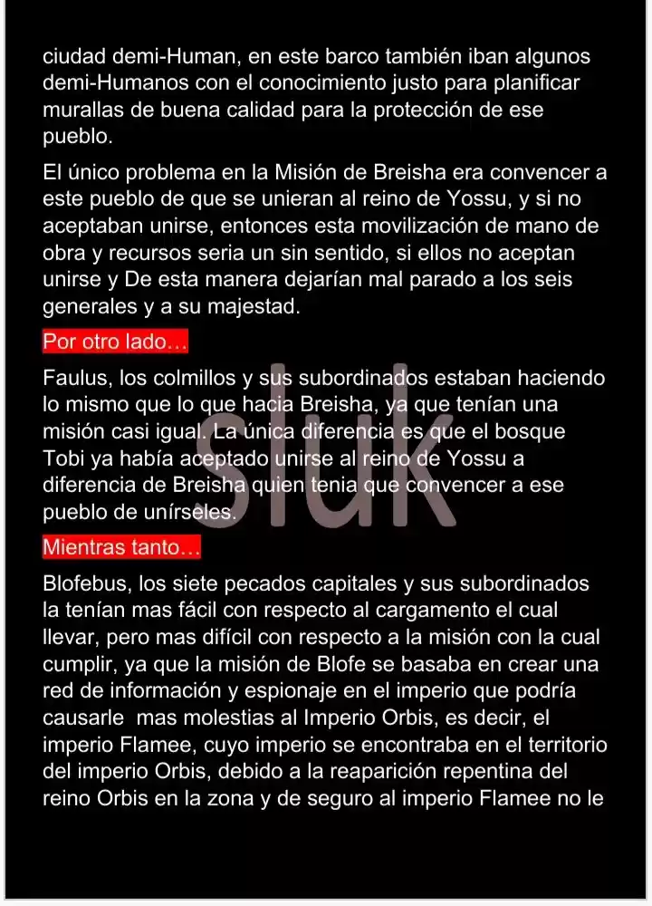 Mi Reino Fue Transportado A Otro Mundo (Novela) - Capítulo 58 - Página 7 - LectorTMOo