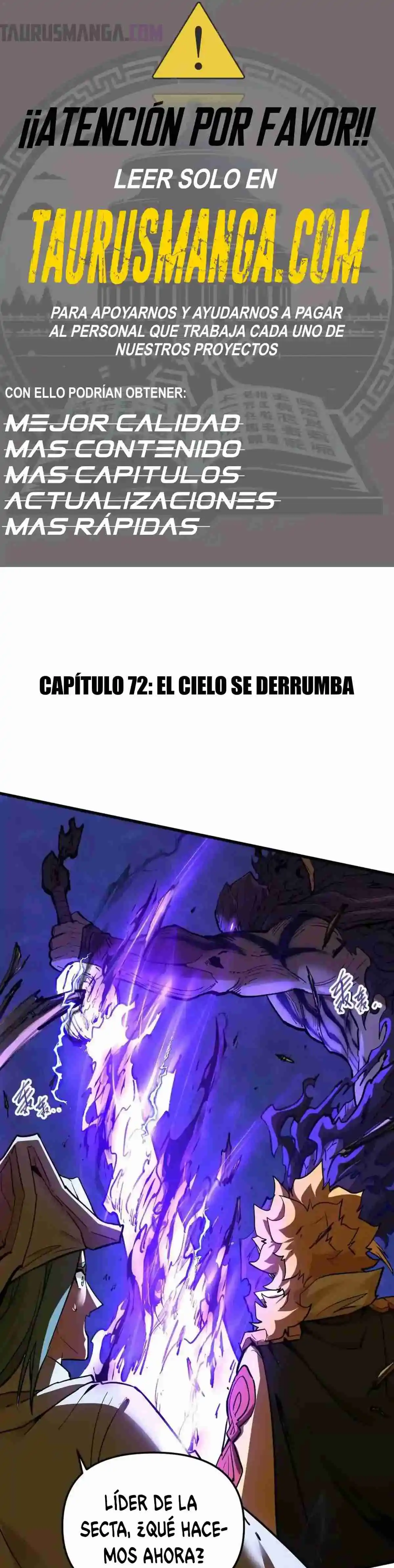 Mi Secta Es La Más Fuerte Con 100 Millones De Puntos - Capítulo 72 - Página 1 - LectorTMOo