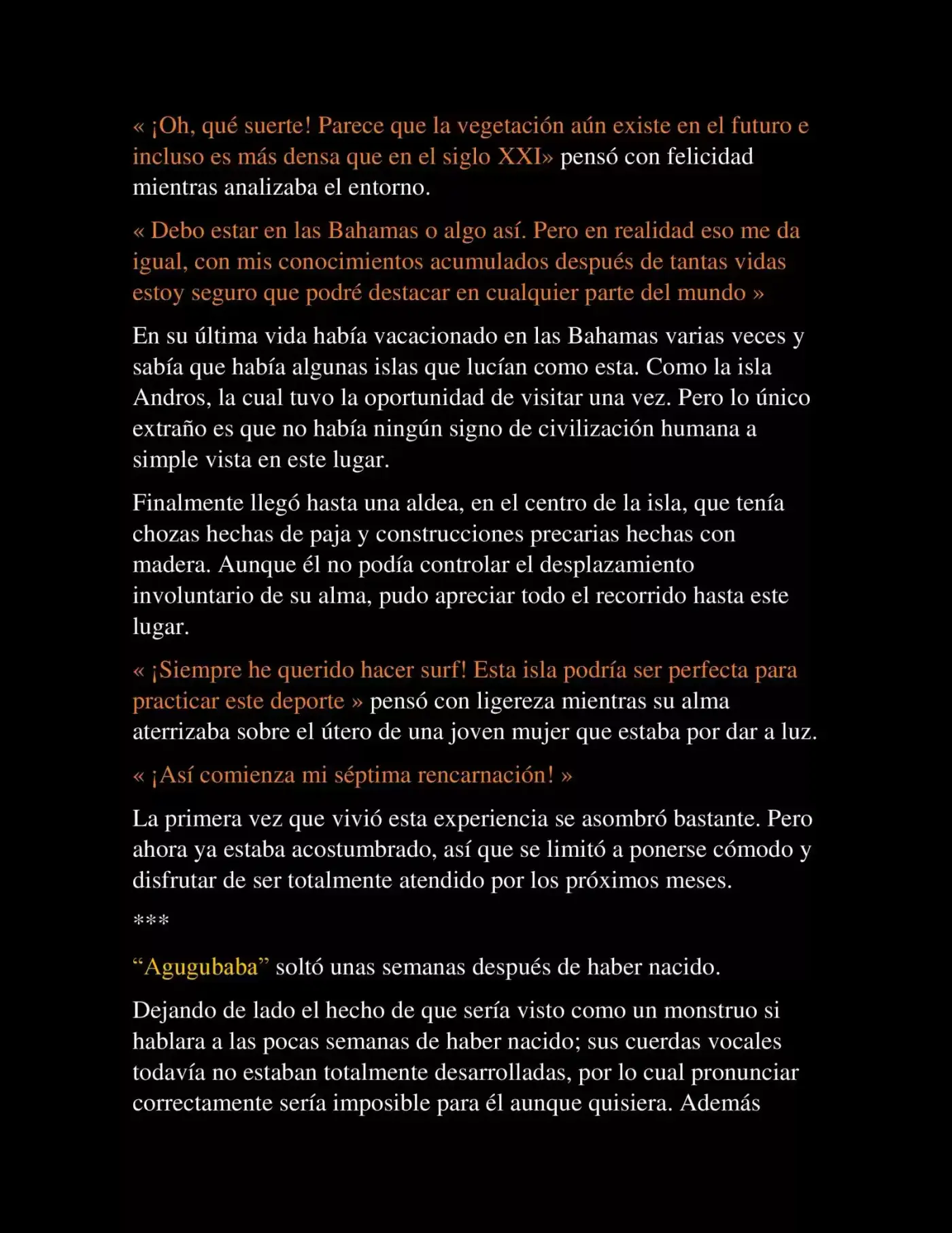 Mi Septima Reencarnación (Novela) - Capítulo 1 - Página 8 - LectorTMOo