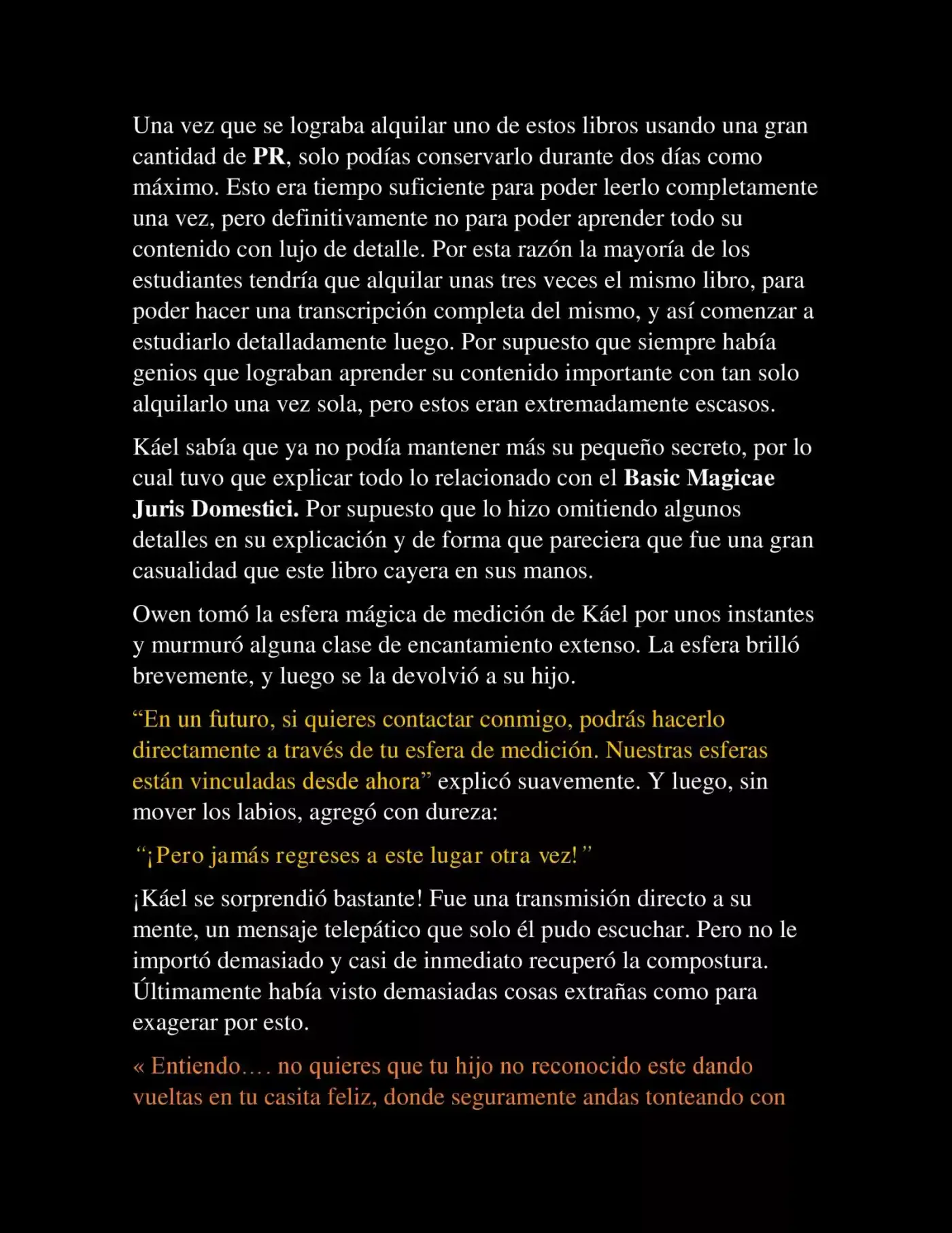 Mi Septima Reencarnación (Novela) - Capítulo 10 - Página 3 - LectorTMOo