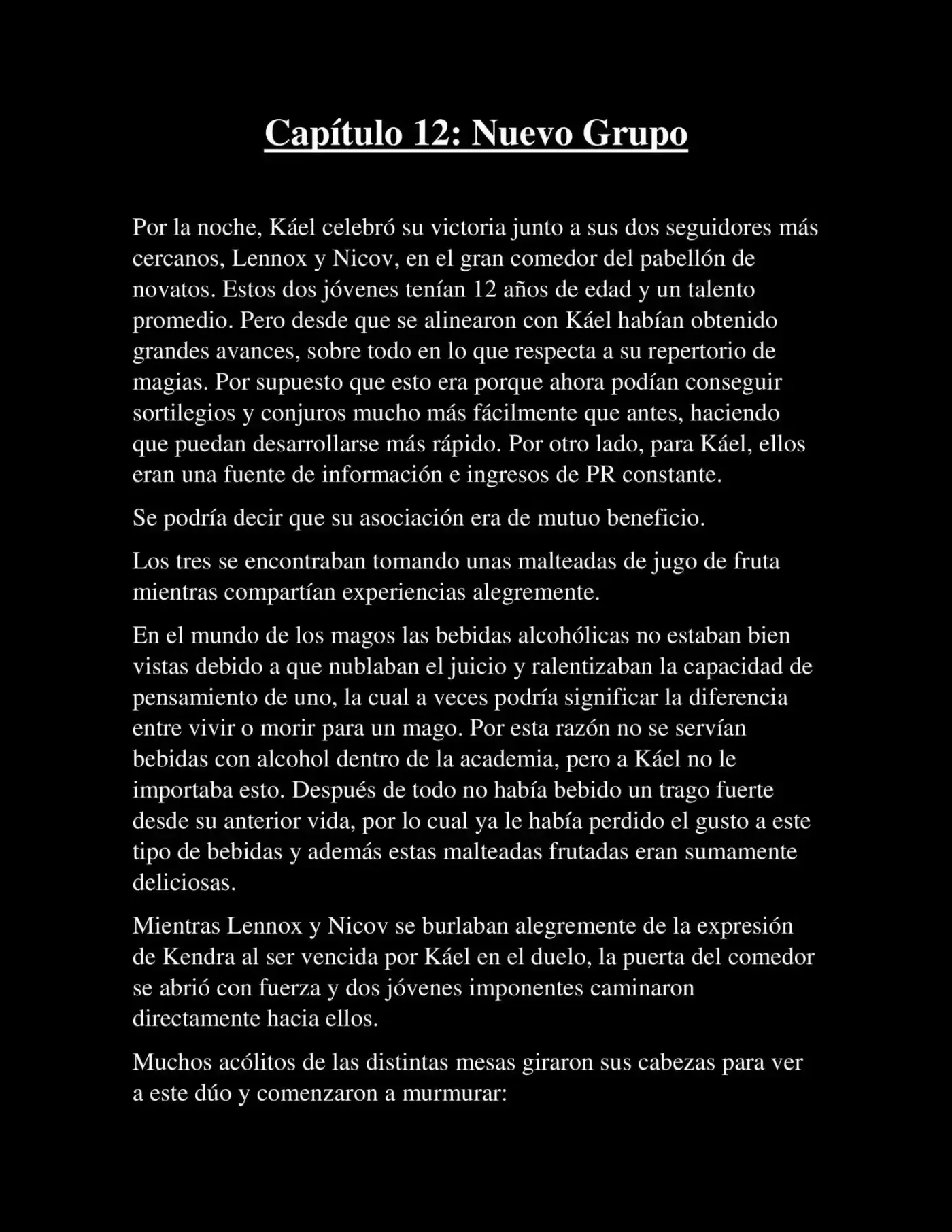 Mi Septima Reencarnación (Novela) - Capítulo 12 - Página 1 - LectorTMOo
