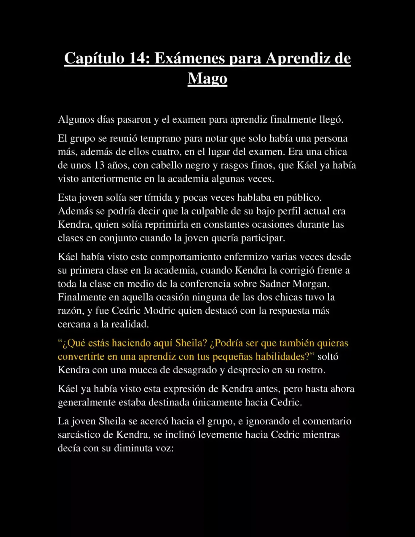 Mi Septima Reencarnación (Novela) - Capítulo 14 - Página 2 - LectorTMOo