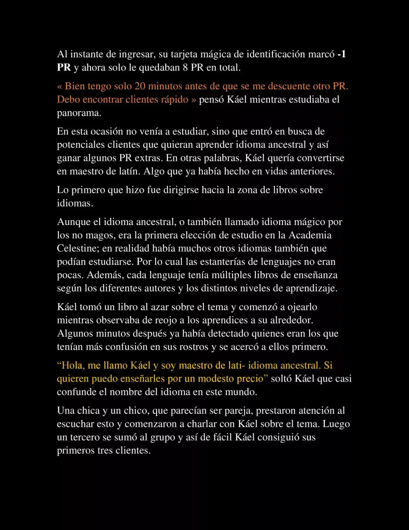 Mi Septima Reencarnación (Novela) - Capítulo 18 - Página 10 - LectorTMOo