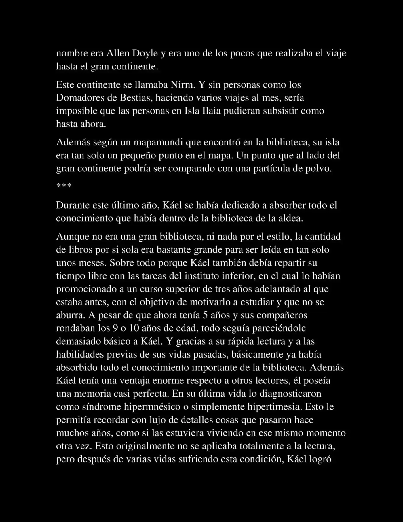 Mi Septima Reencarnación (Novela) - Capítulo 2 - Página 6 - LectorTMOo